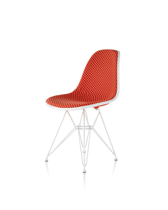 Eames 木质底座塑壳单椅带坐垫